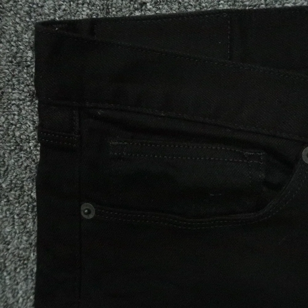 Theory Jeans Mens 30x26 Black Raffi Slim‎ Fit Five Pocket Straight